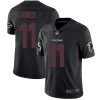 Nike Atlanta Falcons #11 Julio Jones Black Stitched NFL Limited Rush Impact Jersey