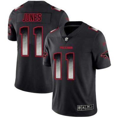 Nike Atlanta Falcons #11 Julio Jones Black Stitched NFL Vapor Untouchable Limited Smoke Fashion Jersey