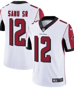 Nike Atlanta Falcons #12 Mohamed Sanu Sr White Stitched NFL Vapor Untouchable Limited Jersey