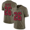 Nike Atlanta Falcons #20 Isaiah Oliver Olive Stitched NFL Limited 2017 Salute To Service Jersey