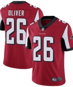 Nike Atlanta Falcons #20 Isaiah Oliver Red Team Color Stitched NFL Vapor Untouchable Limited Jersey