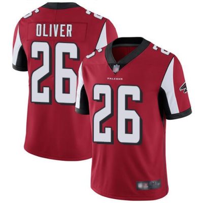 Nike Atlanta Falcons #20 Isaiah Oliver Red Team Color Stitched NFL Vapor Untouchable Limited Jersey