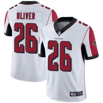 Nike Atlanta Falcons #20 Isaiah Oliver White Stitched NFL Vapor Untouchable Limited Jersey