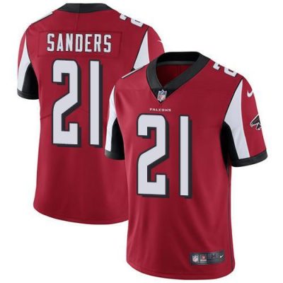 Nike Atlanta Falcons #21 Deion Sanders Red Team Color Stitched NFL Vapor Untouchable Limited Jersey