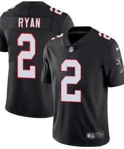 Nike Atlanta Falcons #2 Matt Ryan Black Alternate Stitched NFL Vapor Untouchable Limited Jersey