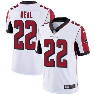 Nike Atlanta Falcons #22 Keanu Neal White Stitched NFL Vapor Untouchable Limited Jersey