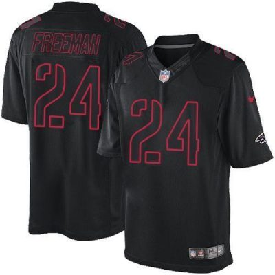 Nike Atlanta Falcons #24 Devonta Freeman Black Stitched NFL Impact Limited Jersey