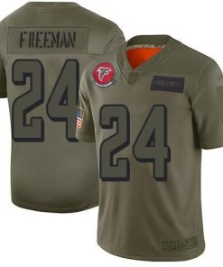 Nike Atlanta Falcons #24 Devonta Freeman Camo Stitched NFL Limited 2019 Salute To Service Jersey