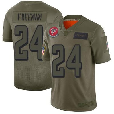 Nike Atlanta Falcons #24 Devonta Freeman Camo Stitched NFL Limited 2019 Salute To Service Jersey