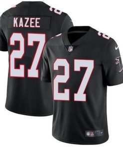 Nike Atlanta Falcons #27 Damontae Kazee Black Alternate Stitched NFL Vapor Untouchable Limited Jersey
