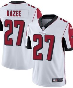 Nike Atlanta Falcons #27 Damontae Kazee White Stitched NFL Vapor Untouchable Limited Jersey