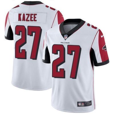 Nike Atlanta Falcons #27 Damontae Kazee White Stitched NFL Vapor Untouchable Limited Jersey