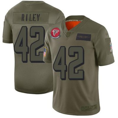 Nike Atlanta Falcons #42 Duke Riley Camo Stitched NFL Limited 2019 Salute To Service Jersey