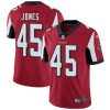 Nike Atlanta Falcons #45 Deion Jones Red Team Color Stitched NFL Vapor Untouchable Limited Jersey