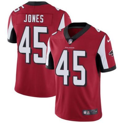 Nike Atlanta Falcons #45 Deion Jones Red Team Color Stitched NFL Vapor Untouchable Limited Jersey