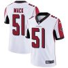Nike Atlanta Falcons #51 Alex Mack White Stitched NFL Vapor Untouchable Limited Jersey