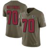 Nike Atlanta Falcons #70 Jake Matthews Olive Stitched NFL Limited 2017 Salute To Service Jersey