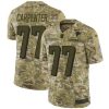 Nike Atlanta Falcons #77 James Carpenter Camo Stitched NFL Limited 2018 Salute To Service Jersey