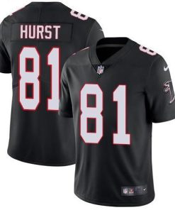 Nike Atlanta Falcons #81 Hayden Hurst Black Alternate Stitched NFL Vapor Untouchable Limited Jersey