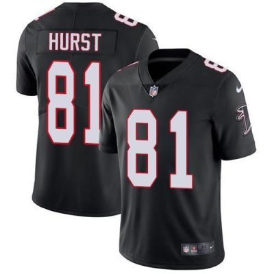 Nike Atlanta Falcons #81 Hayden Hurst Black Alternate Stitched NFL Vapor Untouchable Limited Jersey