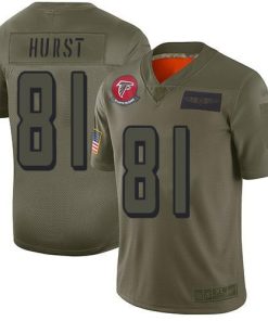 Nike Atlanta Falcons #81 Hayden Hurst Camo Stitched NFL Limited 2019 Salute To Service Jersey