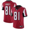 Nike Atlanta Falcons #81 Hayden Hurst Red Team Color Stitched NFL Vapor Untouchable Limited Jersey