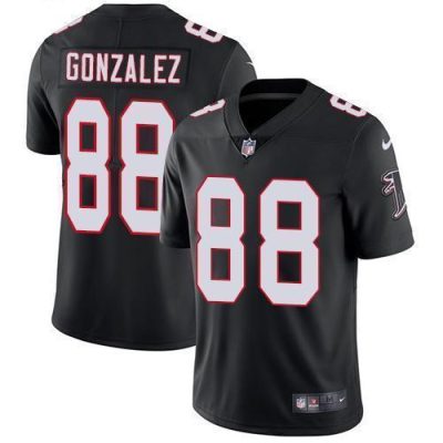 Nike Atlanta Falcons #88 Tony Gonzalez Black Alternate Stitched NFL Vapor Untouchable Limited Jersey