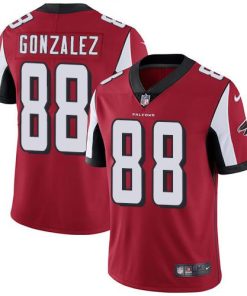 Nike Atlanta Falcons #88 Tony Gonzalez Red Team Color Stitched NFL Vapor Untouchable Limited Jersey