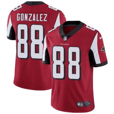Nike Atlanta Falcons #88 Tony Gonzalez Red Team Color Stitched NFL Vapor Untouchable Limited Jersey