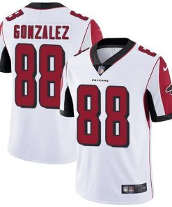 Nike Atlanta Falcons #88 Tony Gonzalez White Stitched NFL Vapor Untouchable Limited Jersey