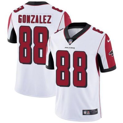 Nike Atlanta Falcons #88 Tony Gonzalez White Stitched NFL Vapor Untouchable Limited Jersey