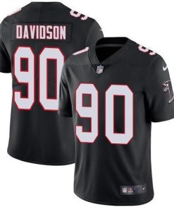 Nike Atlanta Falcons #90 Marlon Davidson Black Alternate Stitched NFL Vapor Untouchable Limited Jersey