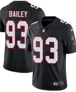 Nike Atlanta Falcons #93 Allen Bailey Black Alternate Stitched NFL Vapor Untouchable Limited Jersey