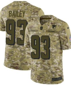 Nike Atlanta Falcons #93 Allen Bailey Camo Stitched NFL Limited 2018 Salute To Service Jersey