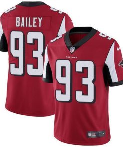 Nike Atlanta Falcons #93 Allen Bailey Red Team Color Stitched NFL Vapor Untouchable Limited Jersey