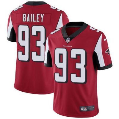 Nike Atlanta Falcons #93 Allen Bailey Red Team Color Stitched NFL Vapor Untouchable Limited Jersey