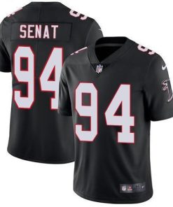 Nike Atlanta Falcons #94 Deadrin Senat Black Alternate Stitched NFL Vapor Untouchable Limited Jersey