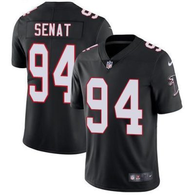 Nike Atlanta Falcons #94 Deadrin Senat Black Alternate Stitched NFL Vapor Untouchable Limited Jersey