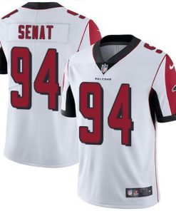 Nike Atlanta Falcons #94 Deadrin Senat White Stitched NFL Vapor Untouchable Limited Jersey