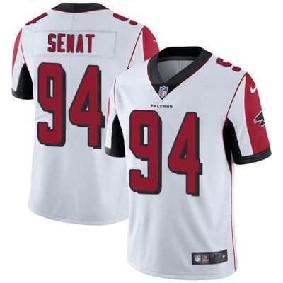 Nike Atlanta Falcons #94 Deadrin Senat White Stitched NFL Vapor Untouchable Limited Jersey