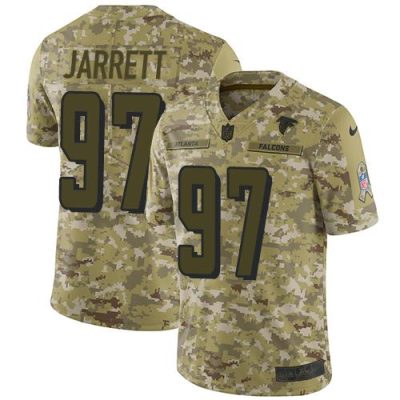 Nike Atlanta Falcons #97 Grady Jarrett Camo Stitched NFL Limited 2018 Salute To Service Jersey