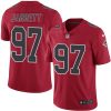 Nike Atlanta Falcons #97 Grady Jarrett Red Stitched NFL Limited Rush Jersey