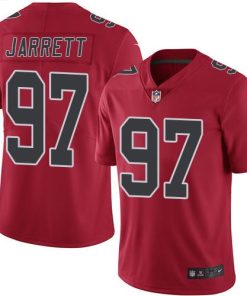 Nike Atlanta Falcons #97 Grady Jarrett Red Stitched NFL Limited Rush Jersey