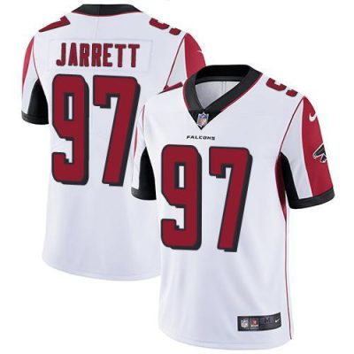 Nike Atlanta Falcons #97 Grady Jarrett White Stitched NFL Vapor Untouchable Limited Jersey