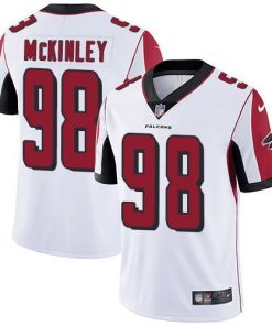 Nike Atlanta Falcons #98 Takkarist McKinley White Stitched NFL Vapor Untouchable Limited Jersey