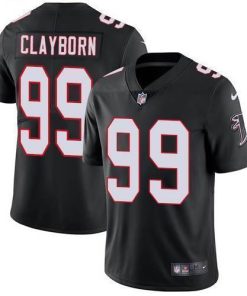 Nike Atlanta Falcons #99 Adrian Clayborn Black Alternate Stitched NFL Vapor Untouchable Limited Jersey