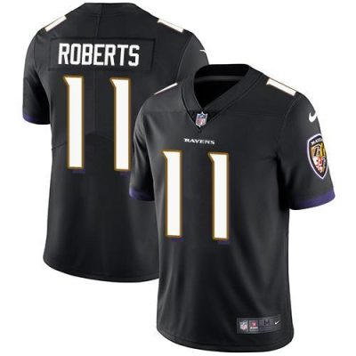 Nike Baltimore Ravens #11 Seth Roberts Black Alternate Stitched NFL Vapor Untouchable Limited Jersey
