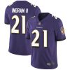 Nike Baltimore Ravens #21 Mark Ingram II Purple Team Color Stitched NFL Vapor Untouchable Limited Jersey