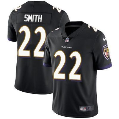 Nike Baltimore Ravens #22 Jimmy Smith Black Alternate Stitched NFL Vapor Untouchable Limited Jersey