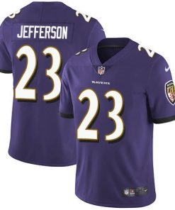 Nike Baltimore Ravens #23 Tony Jefferson Purple Team Color Stitched NFL Vapor Untouchable Limited Jersey